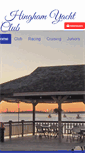 Mobile Screenshot of hinghamyachtclub.com