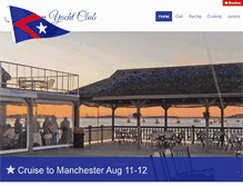 Tablet Screenshot of hinghamyachtclub.com